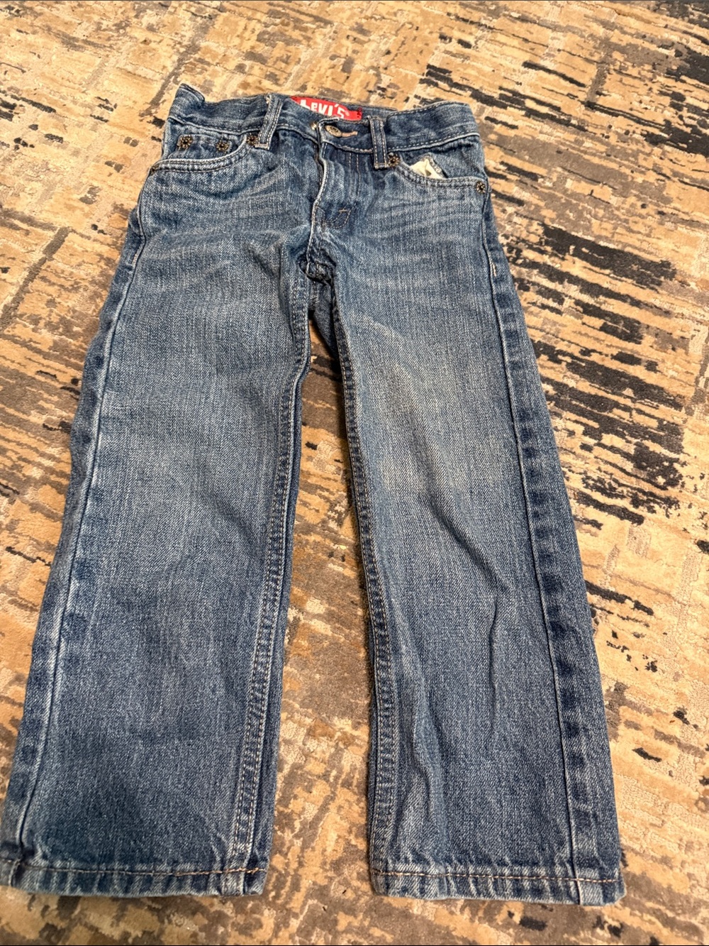 Levi's boys Relaxed Light Blue Denim Jeans